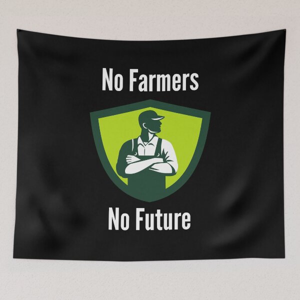 Item preview, No Farmers No Future designed and sold by KammilDesigns.