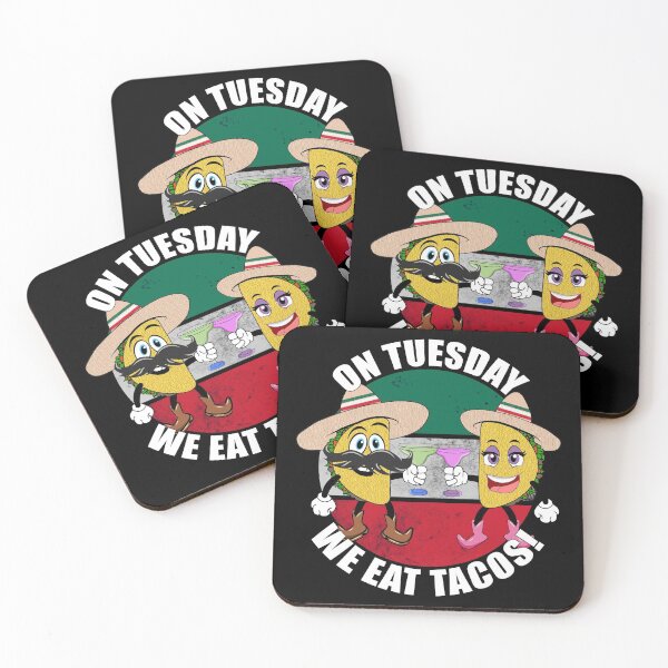 Item preview, On Tuesday We Eat Tacos! - Tom and Tine Taco designed and sold by CarrieTDesigns.