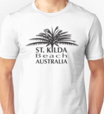 St.Kilda Beach Australia 3 Slim Fit T-Shirt