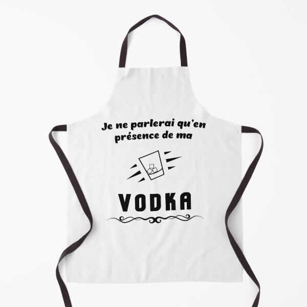 Item preview, talk only in the presence of my vodka - Alcohol Humor Message designed and sold by rubislys.