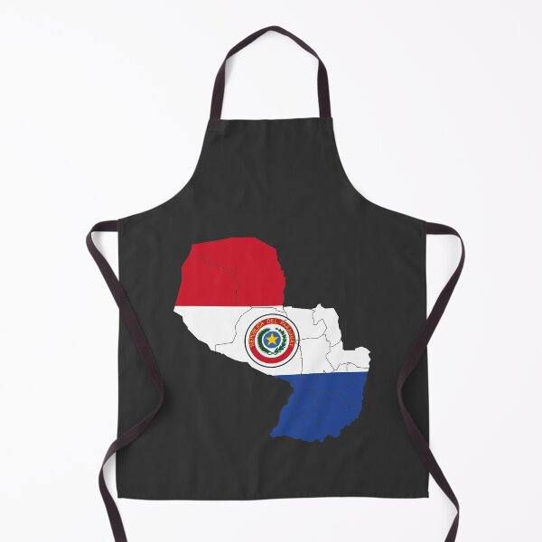 Item preview, Paraguay Flag Map with regions designed and sold by Alo.