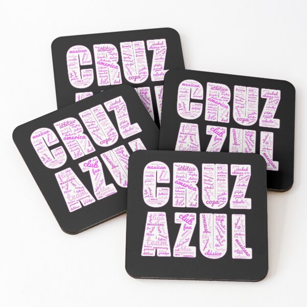 Item preview, Cruz Azul Mexican Team With Pink Word art designed and sold by masterbones.