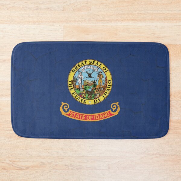 Item preview, Idaho Flag Grunge Wall designed and sold by TRowanDesign.