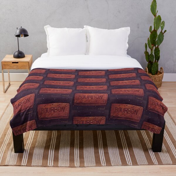 Bourbon Biscuit Throw Blanket