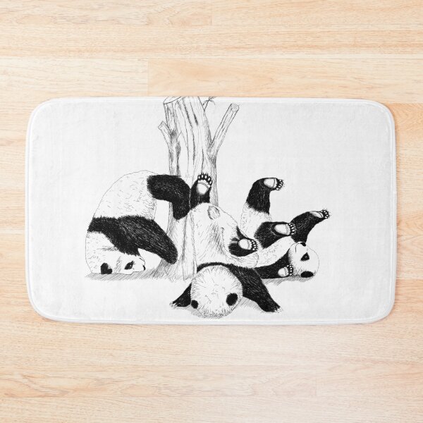 Item preview, falling pandas designed and sold by nemfisart.