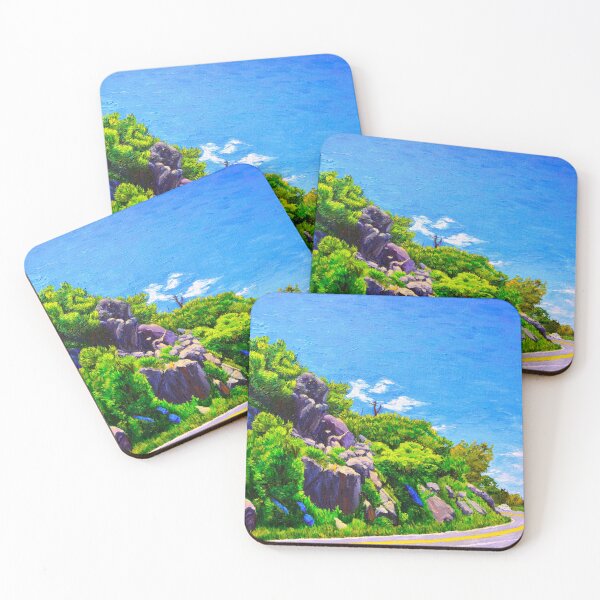Item preview, Curved Road on the Skyline Dr designed and sold by Menaceart.