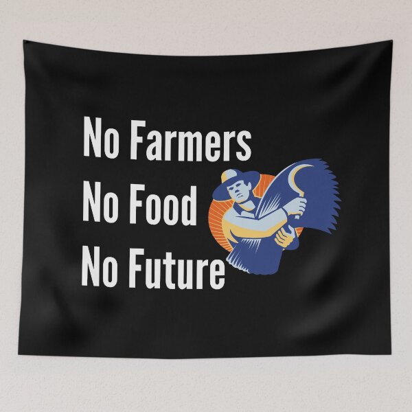 Item preview, No Farmers No Food No Future designed and sold by KammilDesigns.