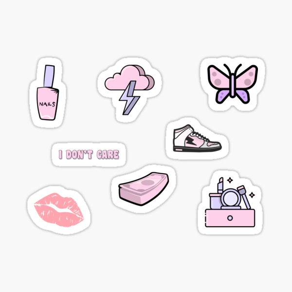 Old aesthetic set Sticker by caramelizedshop