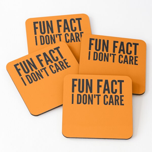 Item preview, Fun Fact I Don't Care designed and sold by Jennifer Church.
