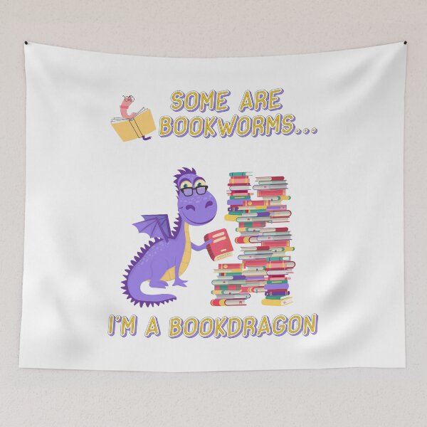Item preview, Some are bookworms, I'm a bookdragon designed and sold by CMB-Editing.