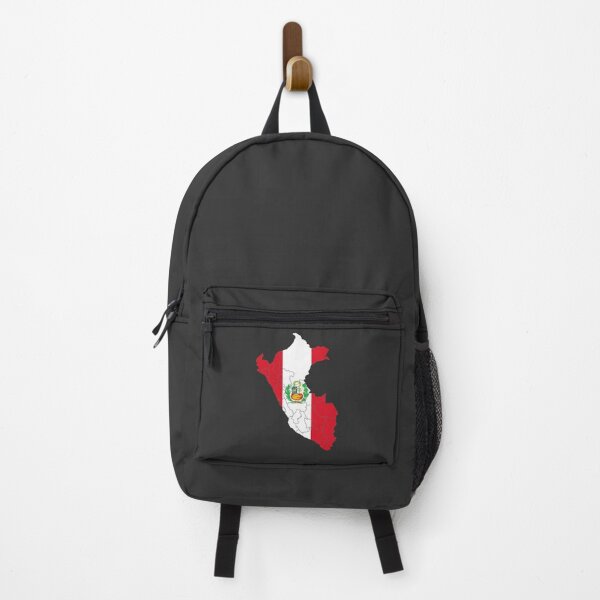 Item preview, Peru Flag Map with regions designed and sold by Alo.