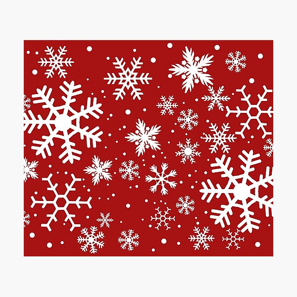 Artikelvorschau, Weihnachtsschneeflocken-Weihnachtsmuster entworfen und verkauft von Tetete.