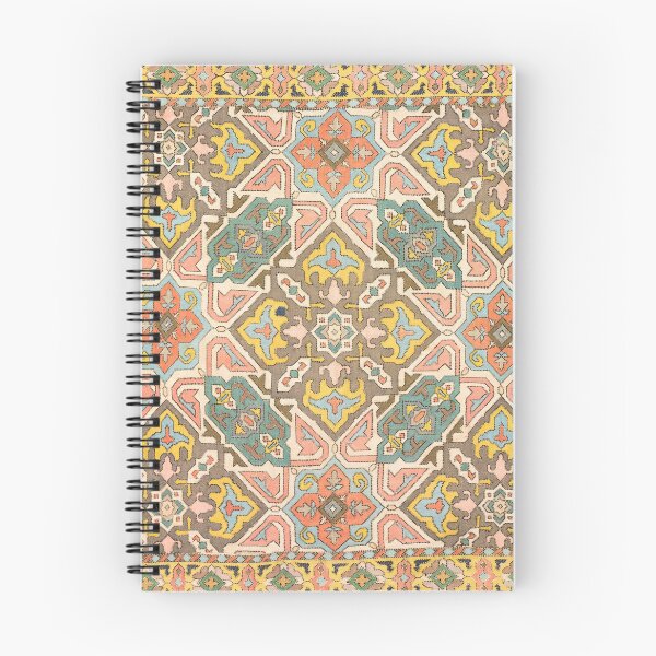 Item preview, Geometric Persian Embroidery Print, 1800s designed and sold by Vintage Wall Art.