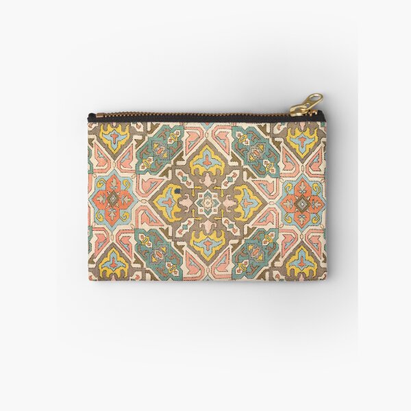 Item preview, Geometric Persian Embroidery Print, 1800s designed and sold by Vintage Wall Art.