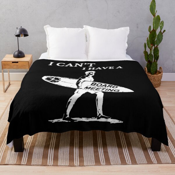 Item preview, I cant I have a board meeting funny surfing surfer beach gift designed and sold by shantiru.