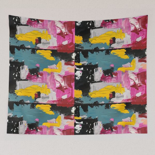 Item preview, Abstract Colourful Painting designed and sold by halideO.