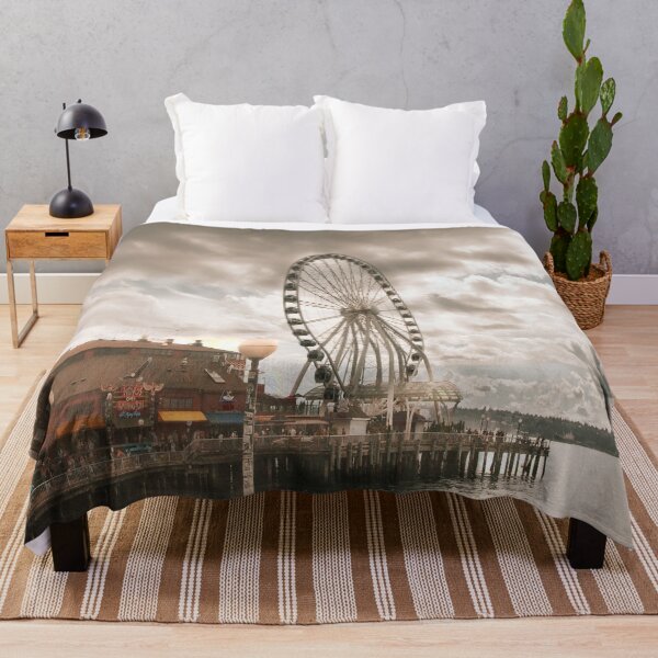 Item preview, Seattle Dock Ferris Wheel designed and sold by JLPhotographer.