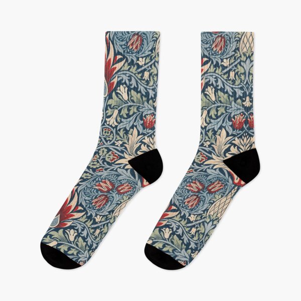 Item preview, Snakeshead William Morris Textile Pattern designed and sold by Vintage Wall Art.