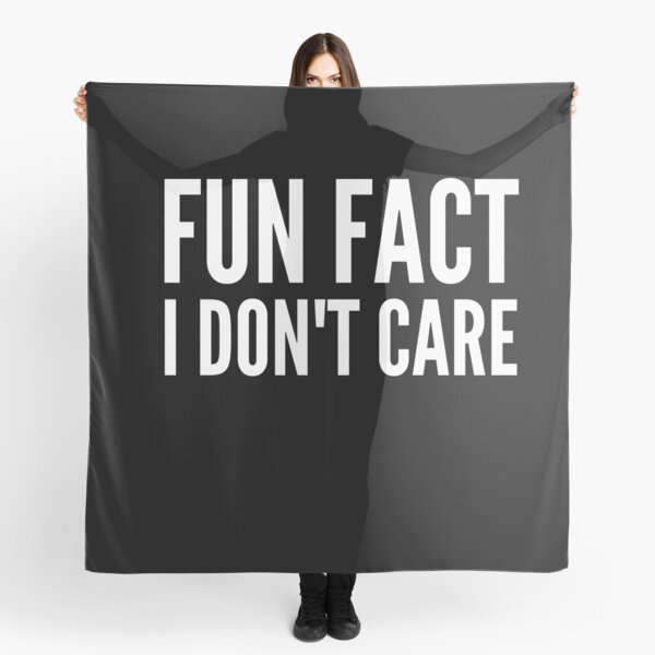 Item preview, Fun Fact I Don't Care designed and sold by Jennifer Church.