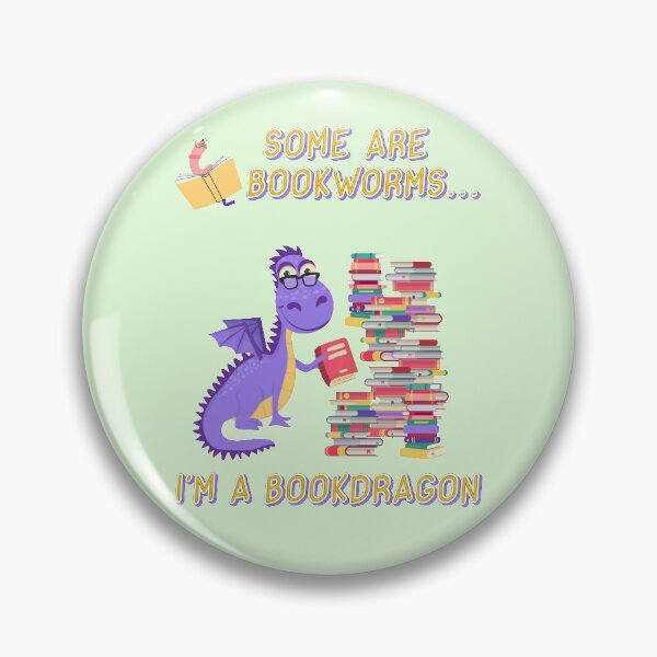 Item preview, Some are bookworms, I'm a bookdragon designed and sold by CMB-Editing.