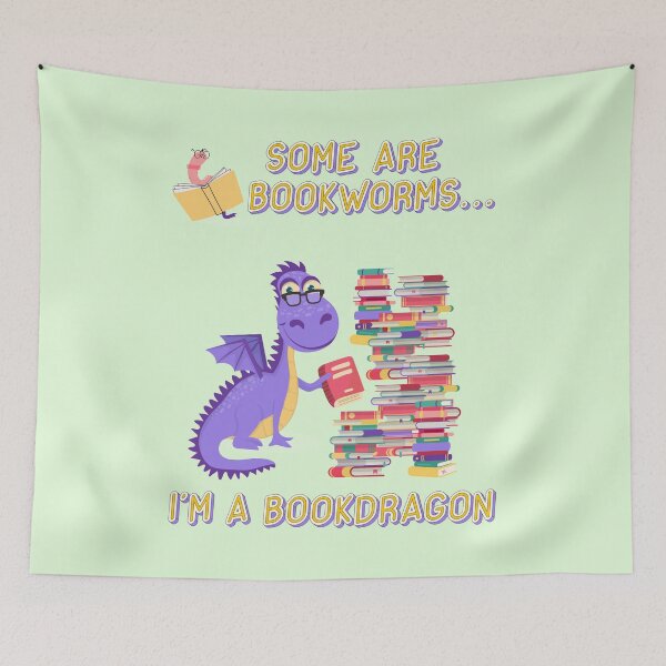 Item preview, Some are bookworms, I'm a bookdragon designed and sold by CMB-Editing.