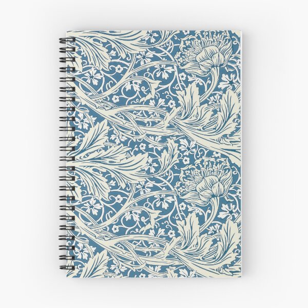 Item preview, Arcadia Blue and White Floral Pattern, May Morris, 1829 designed and sold by Vintage Wall Art.