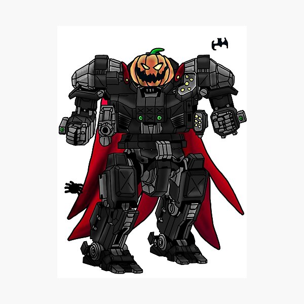Item preview, Battletech Atlas Halloween designed and sold by karlosrolero.