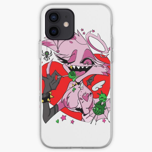 Hazbin Hotel Angel Dust (devil and Angel) iPhone Soft Case