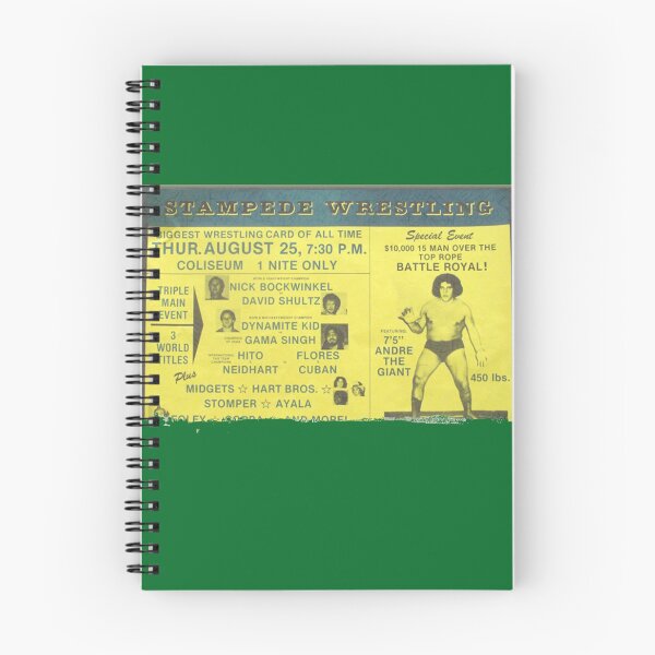 Item preview, Classic Stampede Wrestling Card Poster designed and sold by robinhoodcomic.