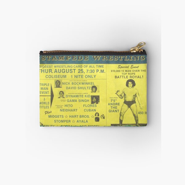 Item preview, Classic Stampede Wrestling Card Poster designed and sold by robinhoodcomic.