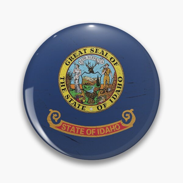 Item preview, Idaho Flag Wall designed and sold by TRowanDesign.