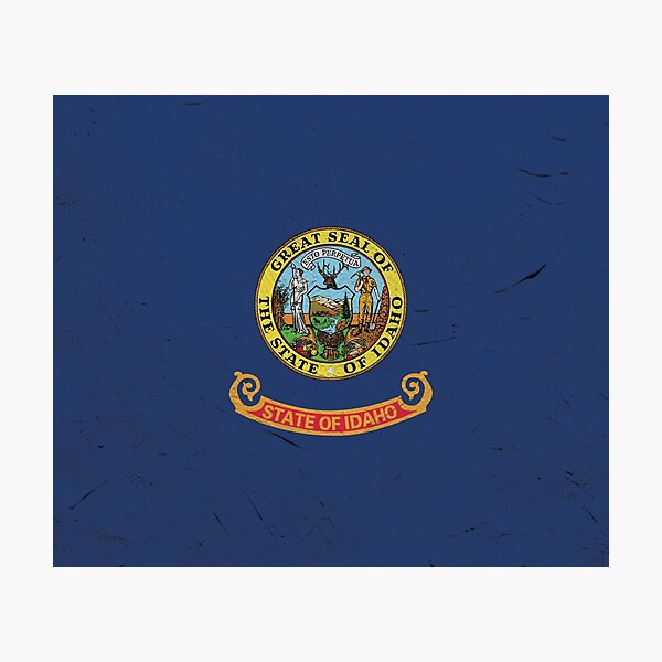 Item preview, Idaho Flag Wall designed and sold by TRowanDesign.