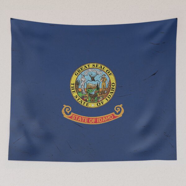 Item preview, Idaho Flag Wall designed and sold by TRowanDesign.