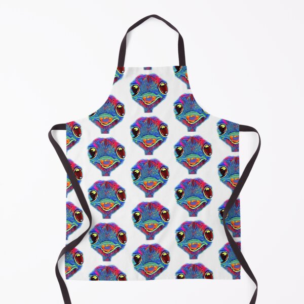 Item preview, emu vibrant multicolour baby animal cartoon ostrich designed and sold by Julieford.