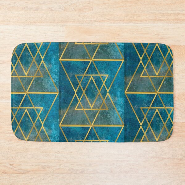 Item preview, Blue geometric designed and sold by IONcreatION.