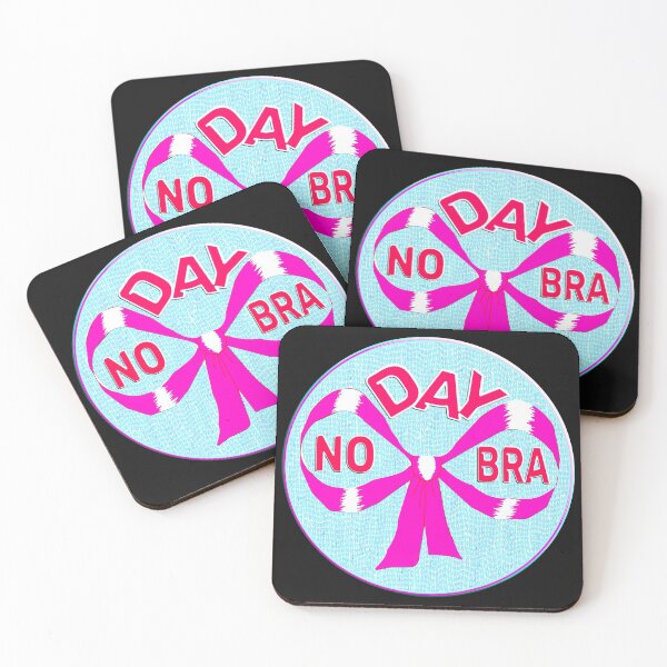 Item preview, NO BRA DAY - FIGHTING BREAST CANCER designed and sold by Ralek.