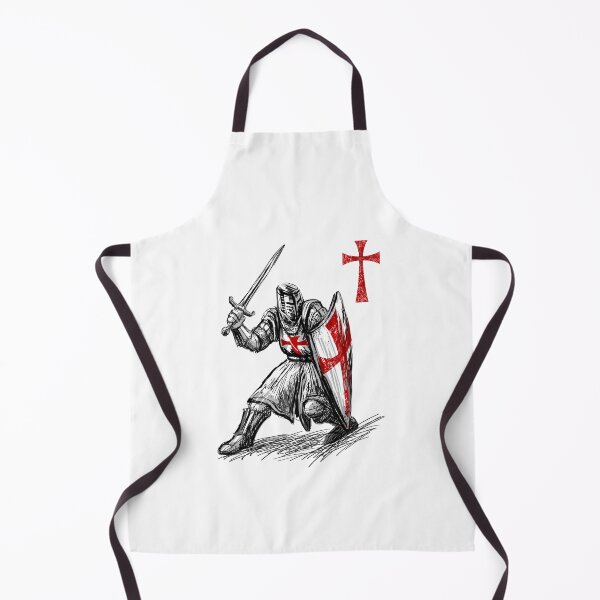Item preview, Crusader Knights Templar With Sword Christian Red Cross designed and sold by aronia.