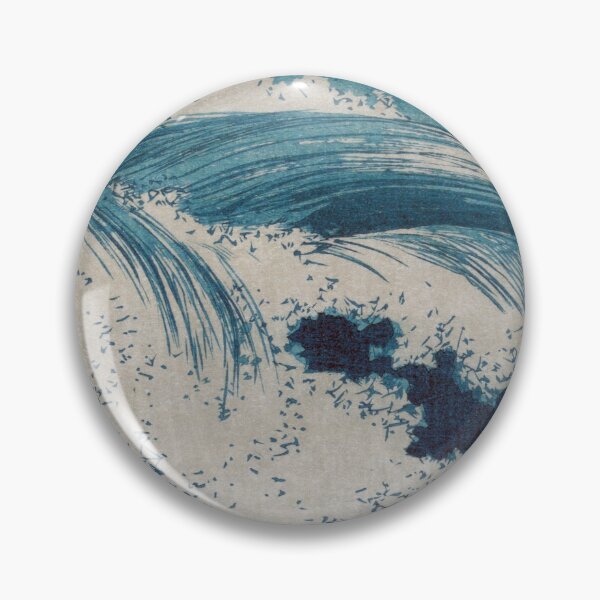 Item preview, Hatozu Waves Japanese Vintage Print designed and sold by Vintage Wall Art.