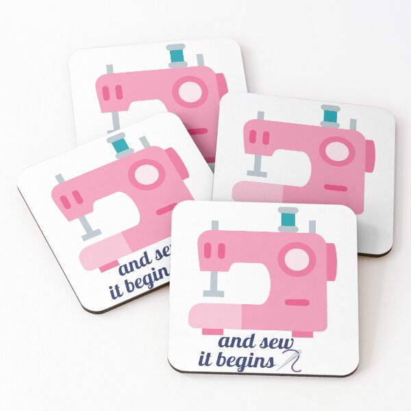 Item preview, Sewing  Pun - and sew it begins... designed and sold by BitsndPieces.