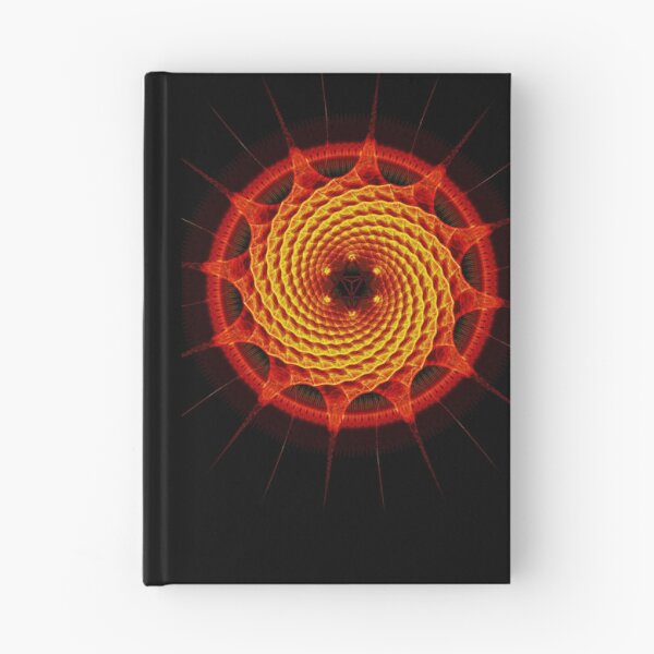 Item preview, Merkaba Spiral Mandala Red   ( Fractal Geometry ) designed and sold by Leah McNeir.