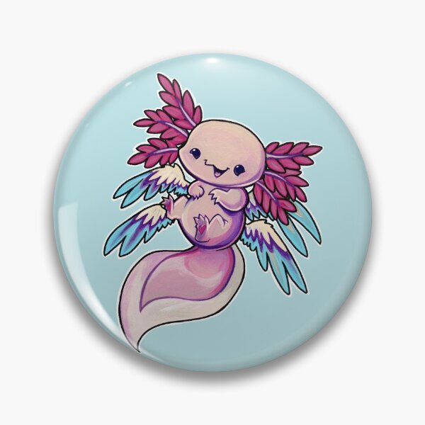 Item preview, Flying axolotl designed and sold by ArtOfBianca.