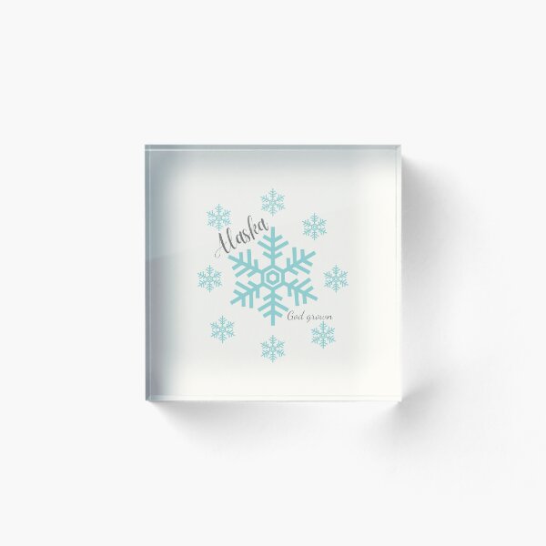 Item preview, Alaska with unique snowflakes by God Grown designed and sold by GodGrown.