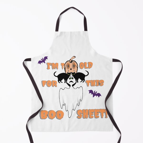 Item preview, Im Too Old For This Boo Sheet Halloween Design designed and sold by molamode.