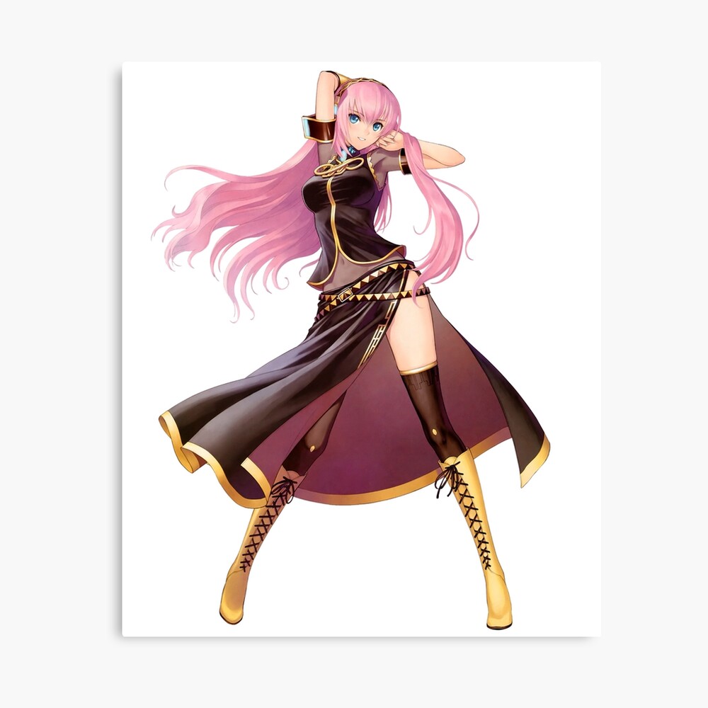 Vocaloid Megurine Luka Kawaii Cute Photographic Print By Otakuparadise11 Redbubble