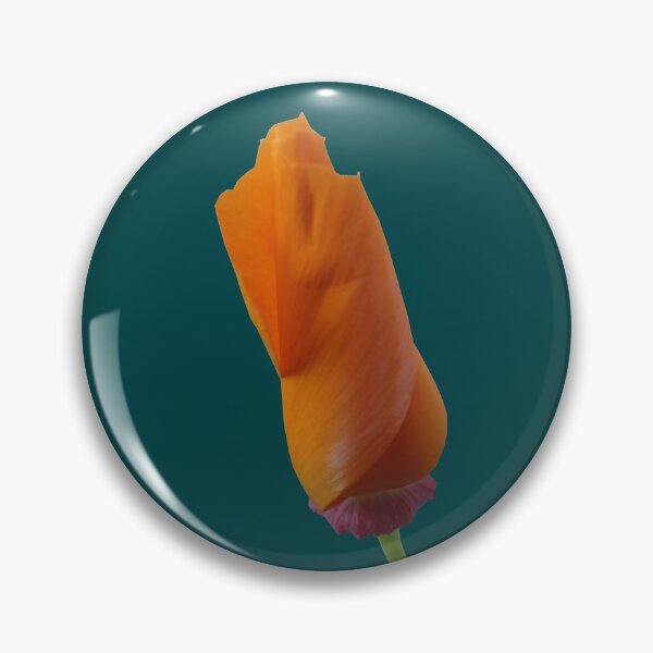Item preview, Orange poppy bud designed and sold by HKathPrint.