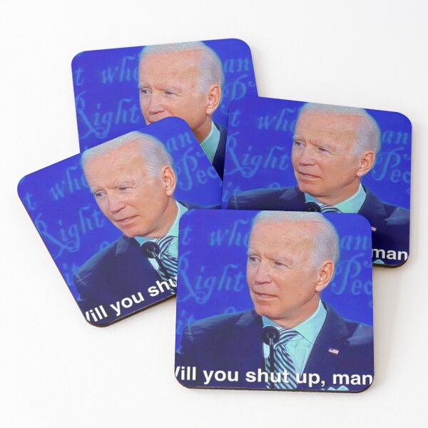 Item preview, HD Will you shut up, man? Joe Biden Meme designed and sold by digitul.