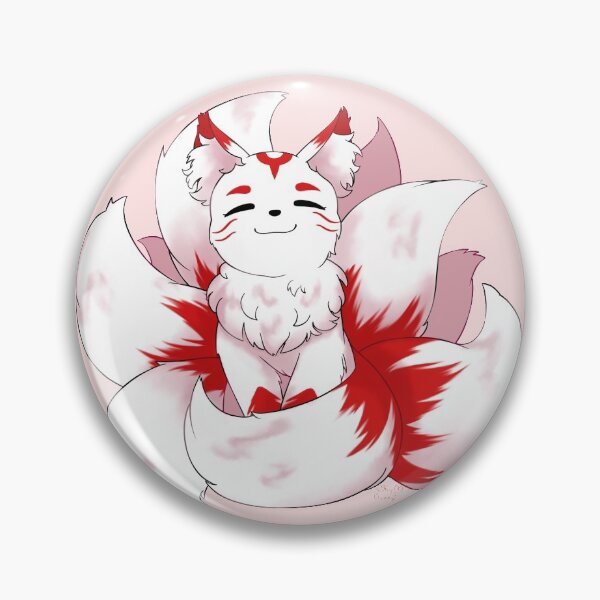 Item preview, Sitting nine tailed fox designed and sold by Sky-Bunny.