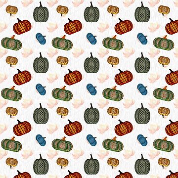 Artwork thumbnail, Pumpkin Pattern by policaincreate