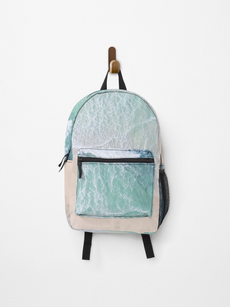 white lace backpack