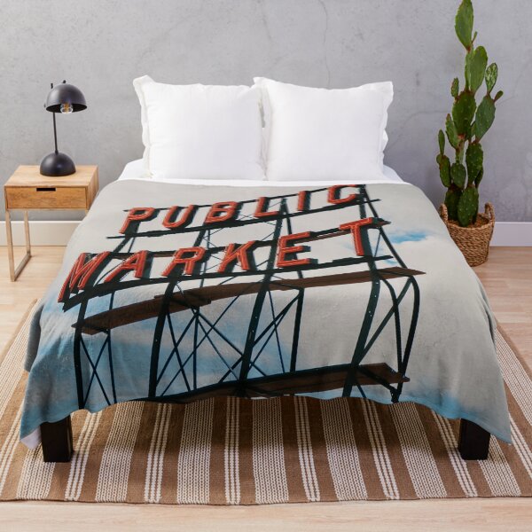 Item preview, Iconic Public Market Sign designed and sold by JLPhotographer.